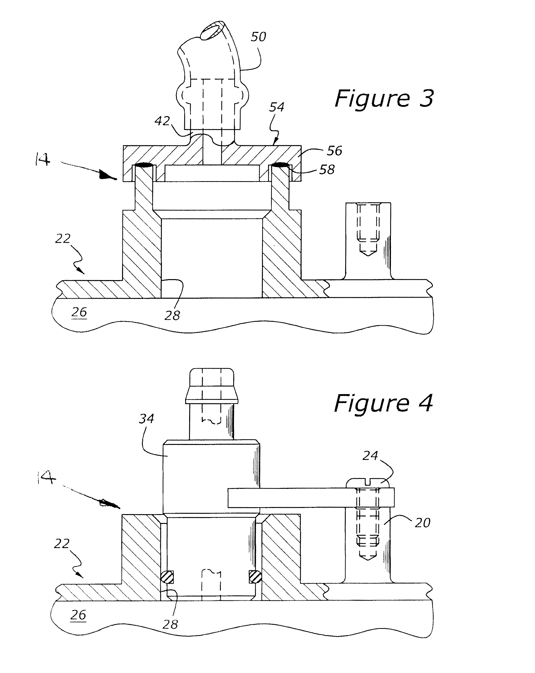 Multifunction fluid connector for automotive vehicle power system