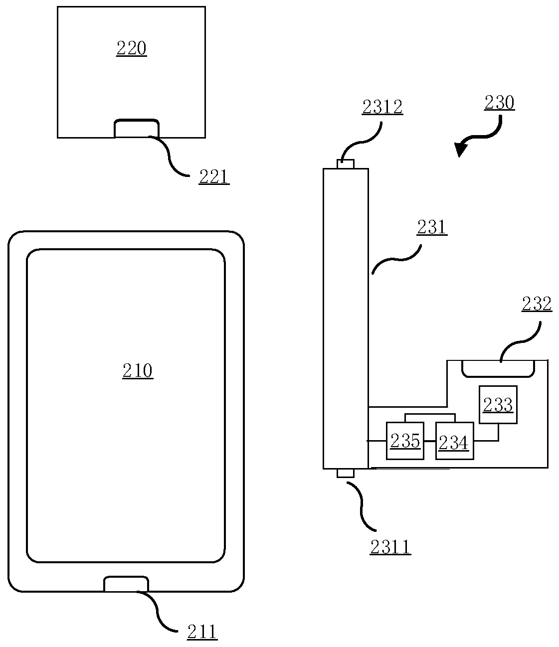 Connector and method utilizing connector for charging control