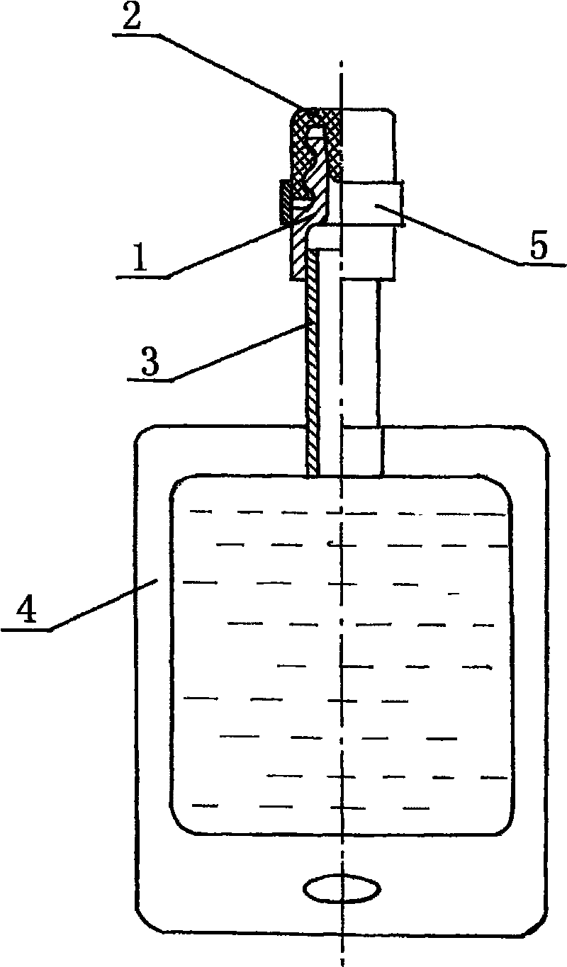 Infusion bag and infusion apparatus matched with same