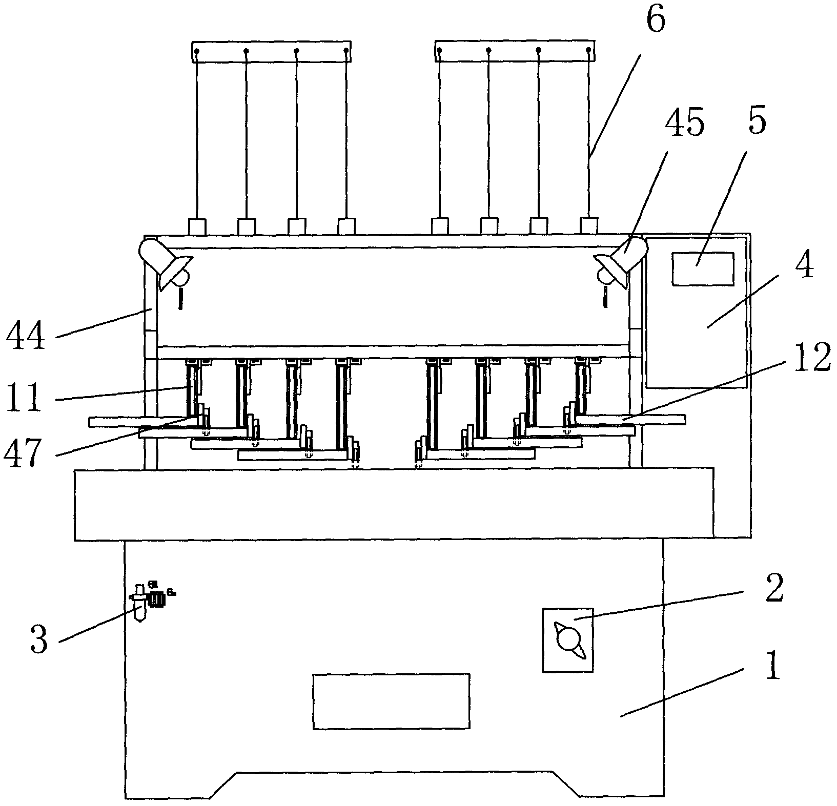 Ultra-precision grinding machine for ball track