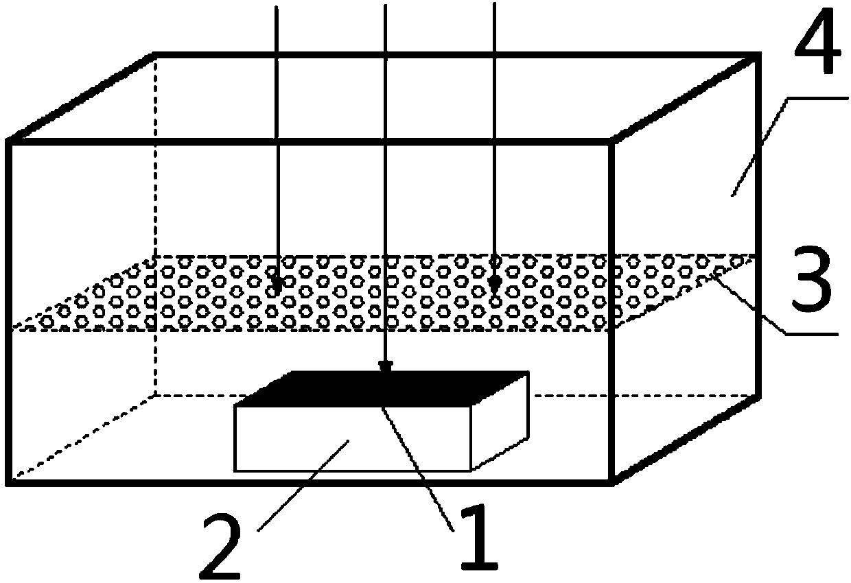 Patterning method for graphene film