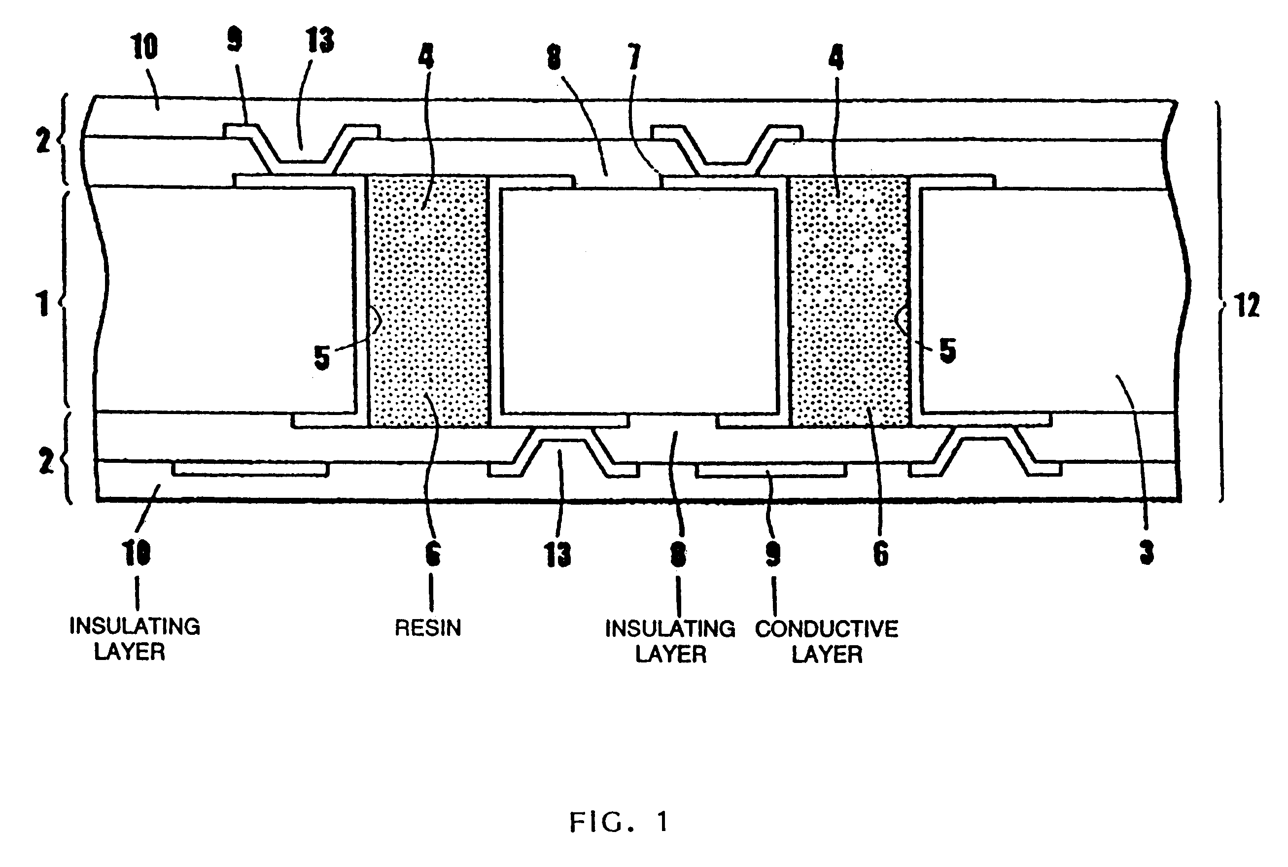 Method for manufacturing a built-up circuit board