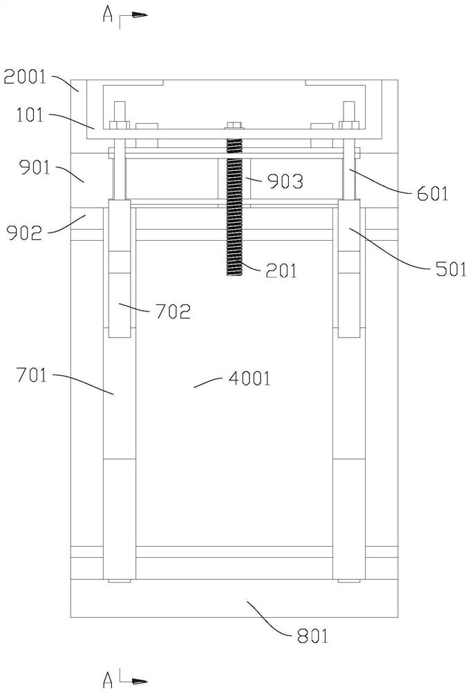 Decorative glass partition wall structure