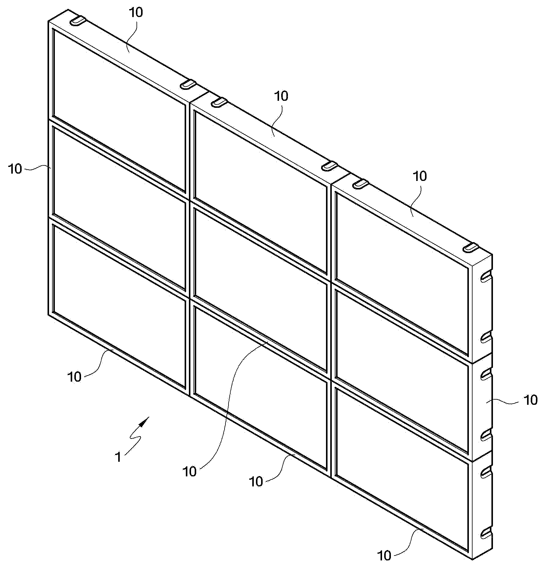 Display unit and multi-display device having the same
