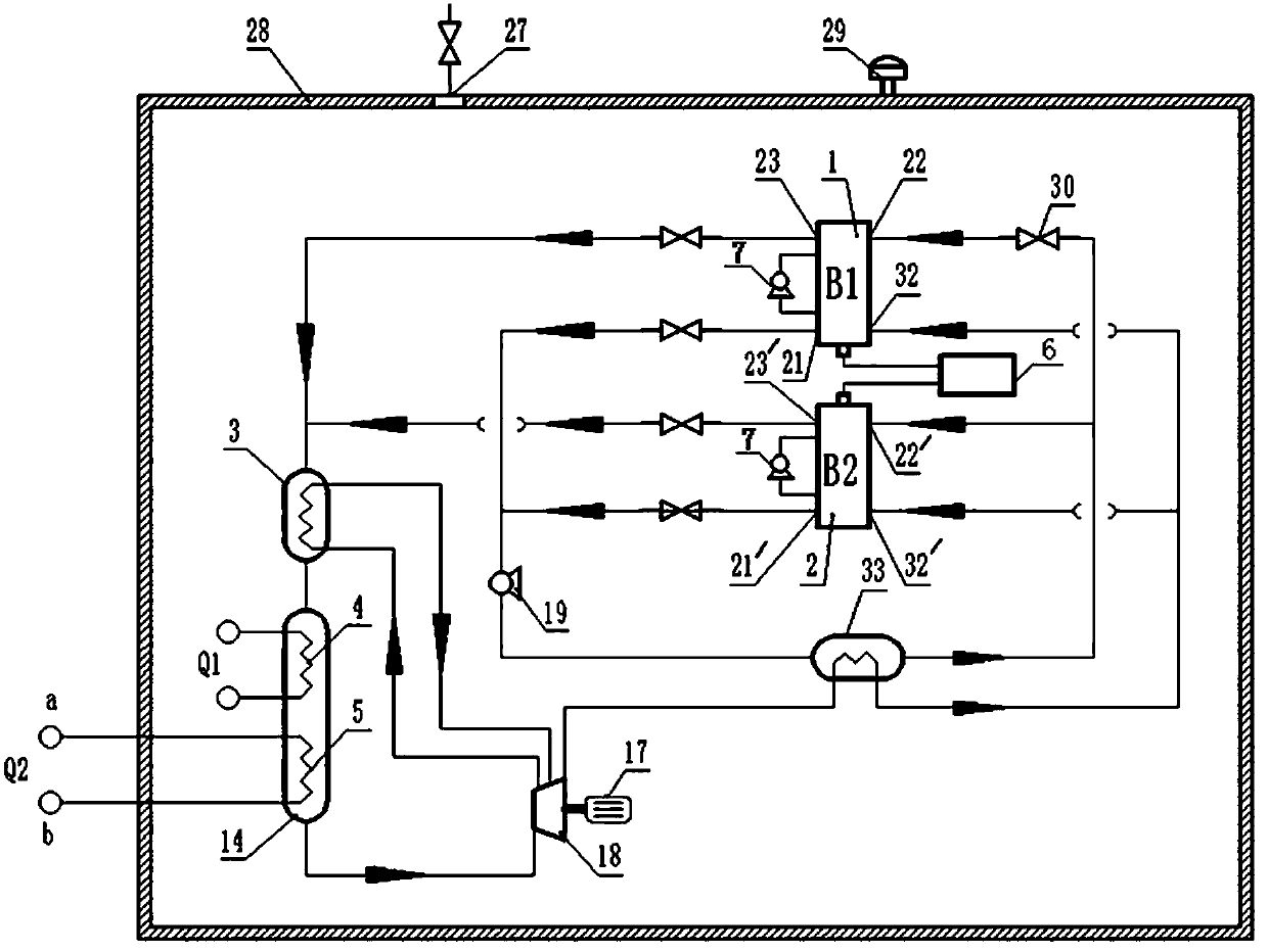 Metal-hydride ultralow-temperature cyclic working system