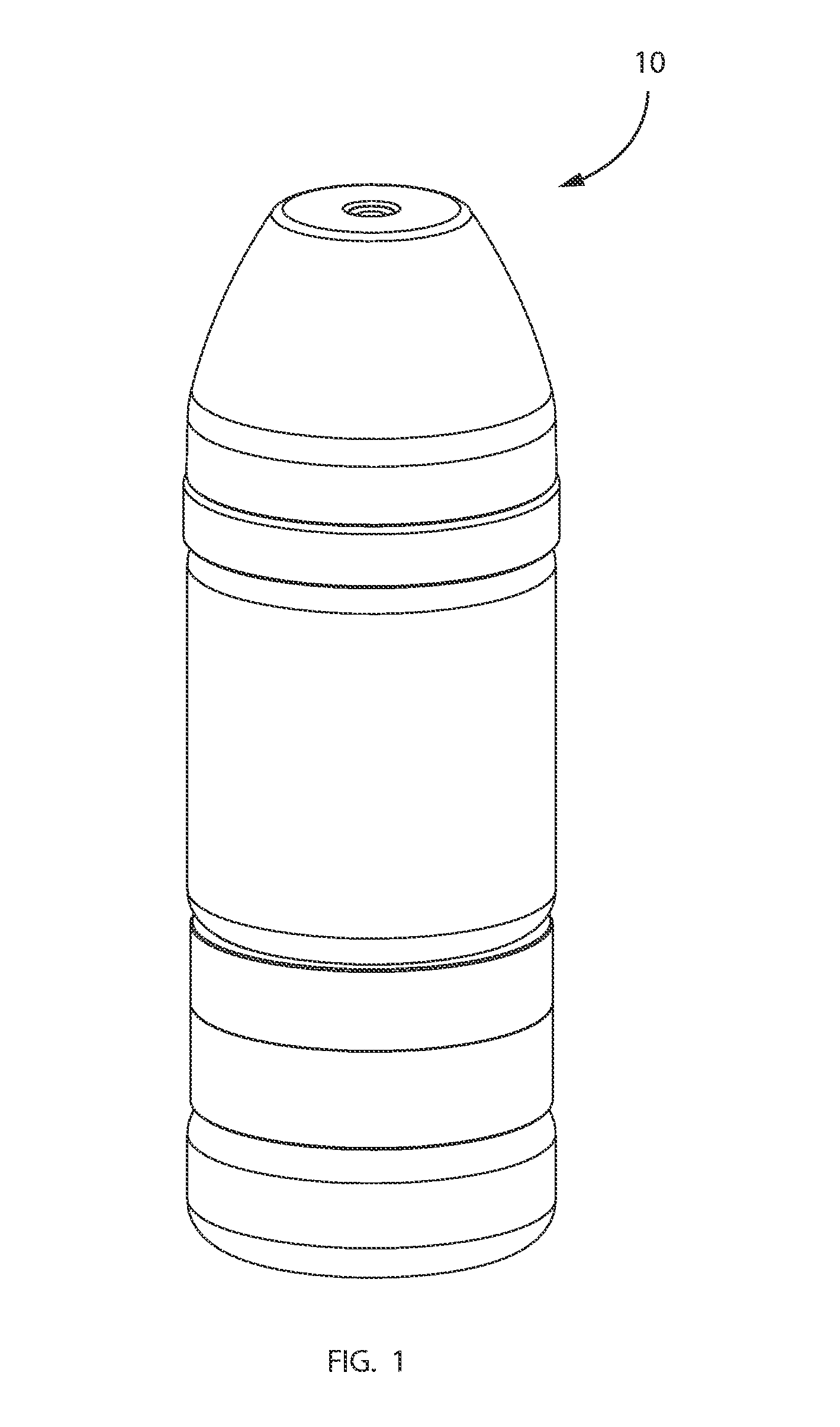 Compartmentalized mixing bottle and associated use therefore