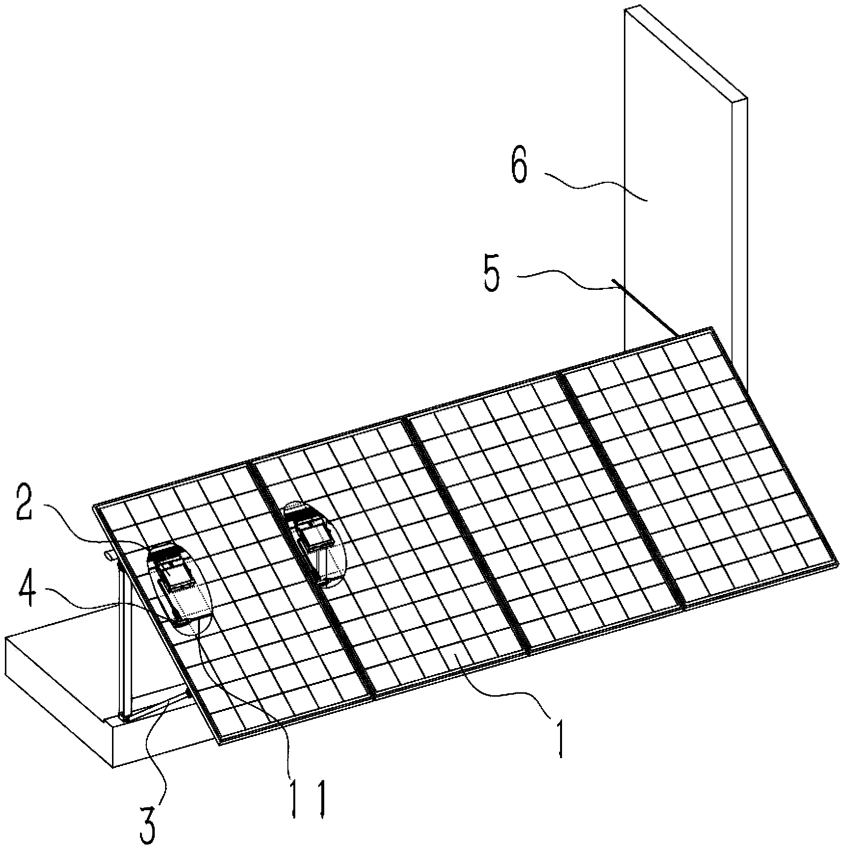 Photovoltaic grid-connected power generation system for residential buildings