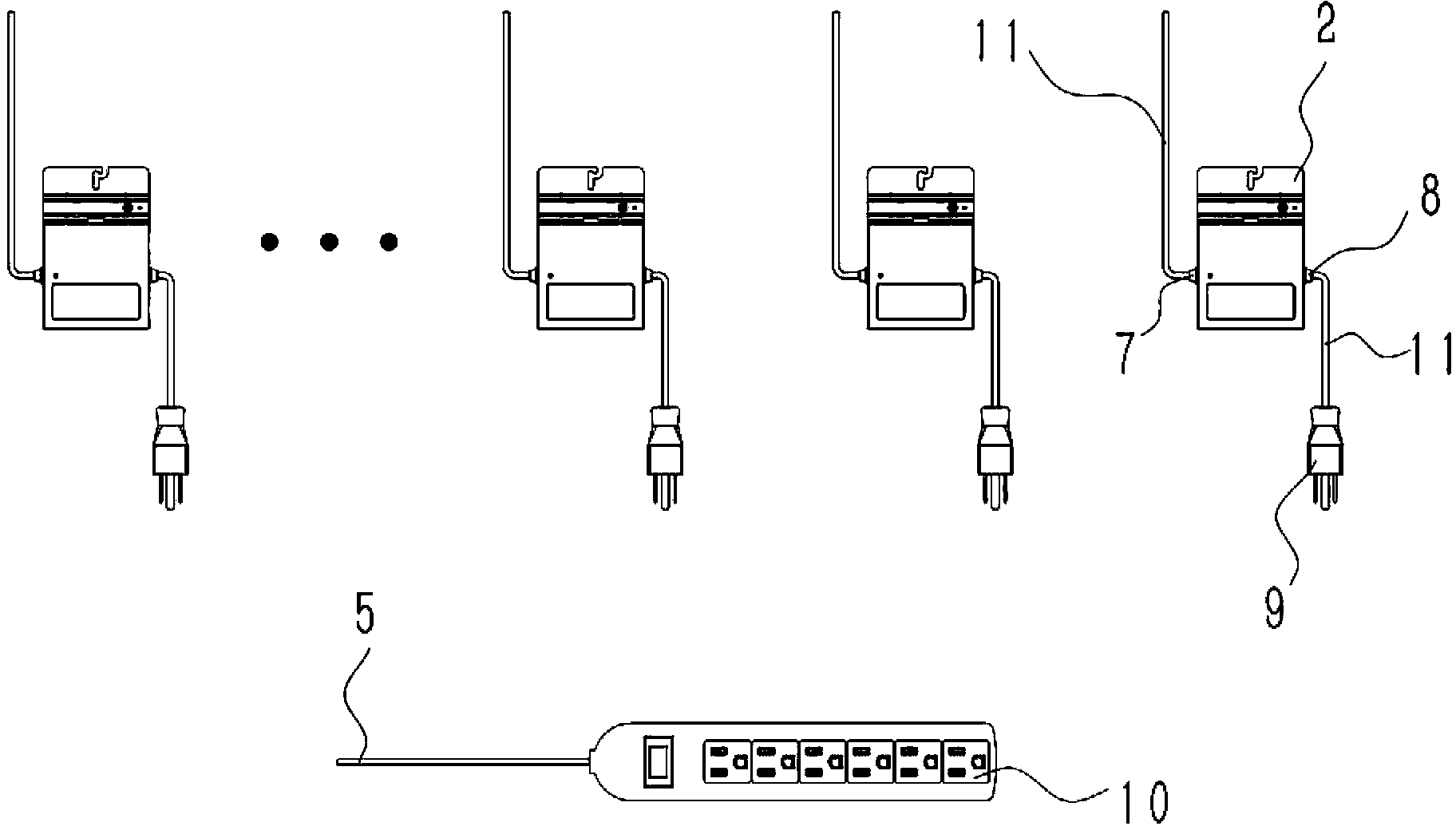 Photovoltaic grid-connected power generation system for residential buildings