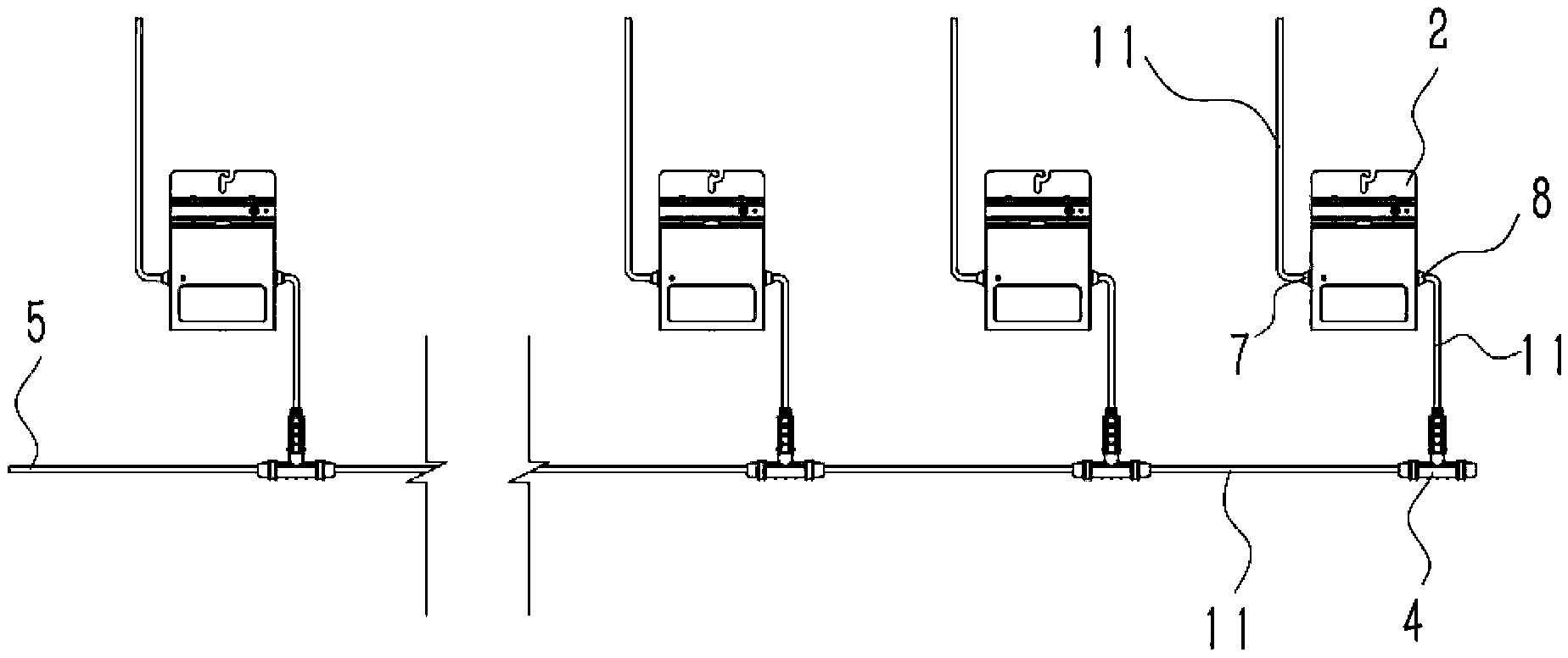 Photovoltaic grid-connected power generation system for residential buildings