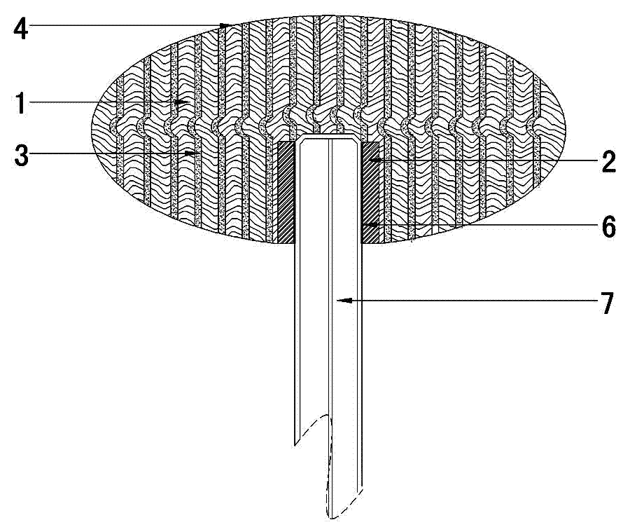 Glass panel and solid-wood handrail insert sheet combined mounting structure and mounting method thereof