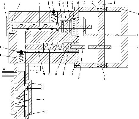 Spiral rod oil distribution energy storage plunger pump