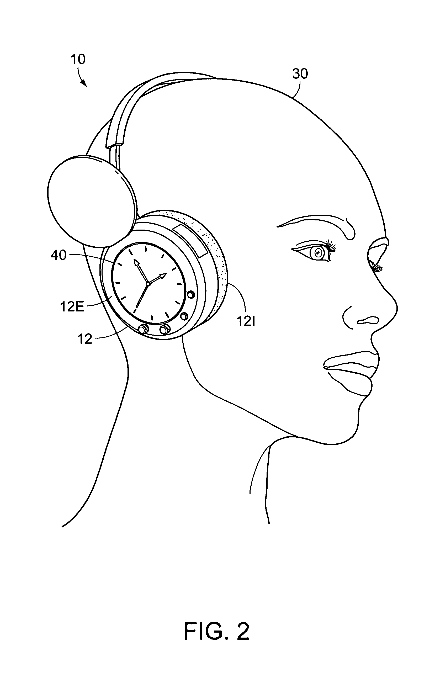 Combination noise blocking headset and alarm clock