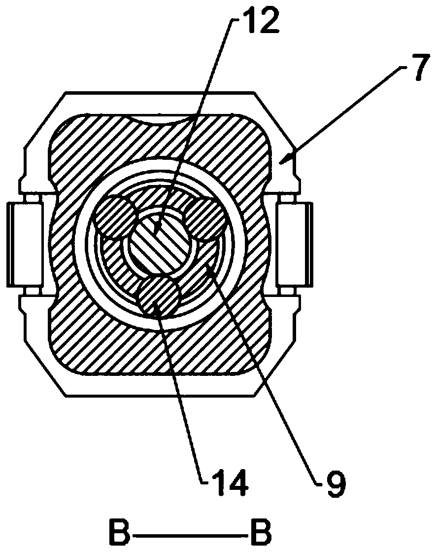 Power nitrogen gas cylinder for puncturing electric shock bombs in purely-mechanical structure manner