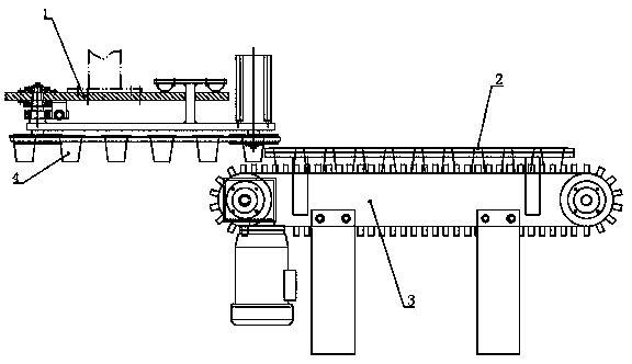 Conveying arranging device