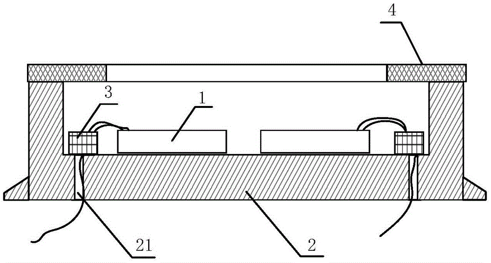 Detector probe and sensor preparation method for micro space debris detection