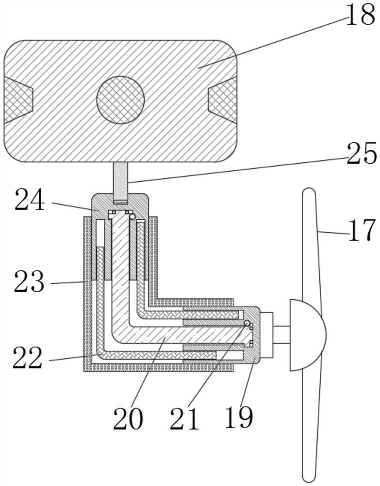 Bird repelling device for high-voltage electric tower by utilizing wind power to produce sound
