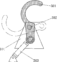 Carrying device for underwater movable platform of remote control submersible