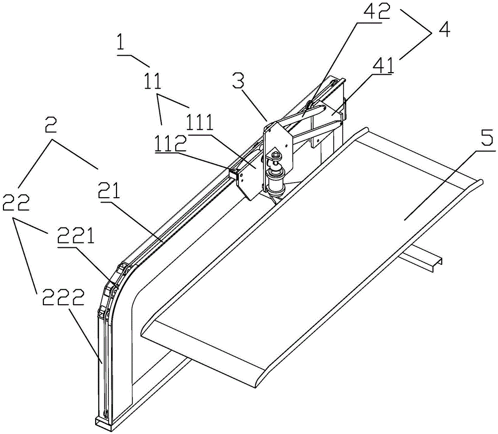 Mechanical vertical parking device