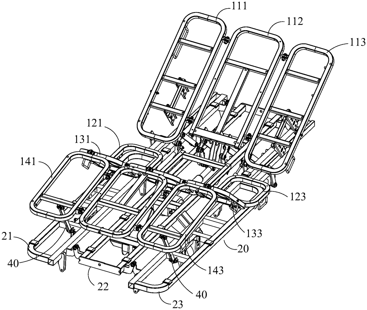 Turnover bed