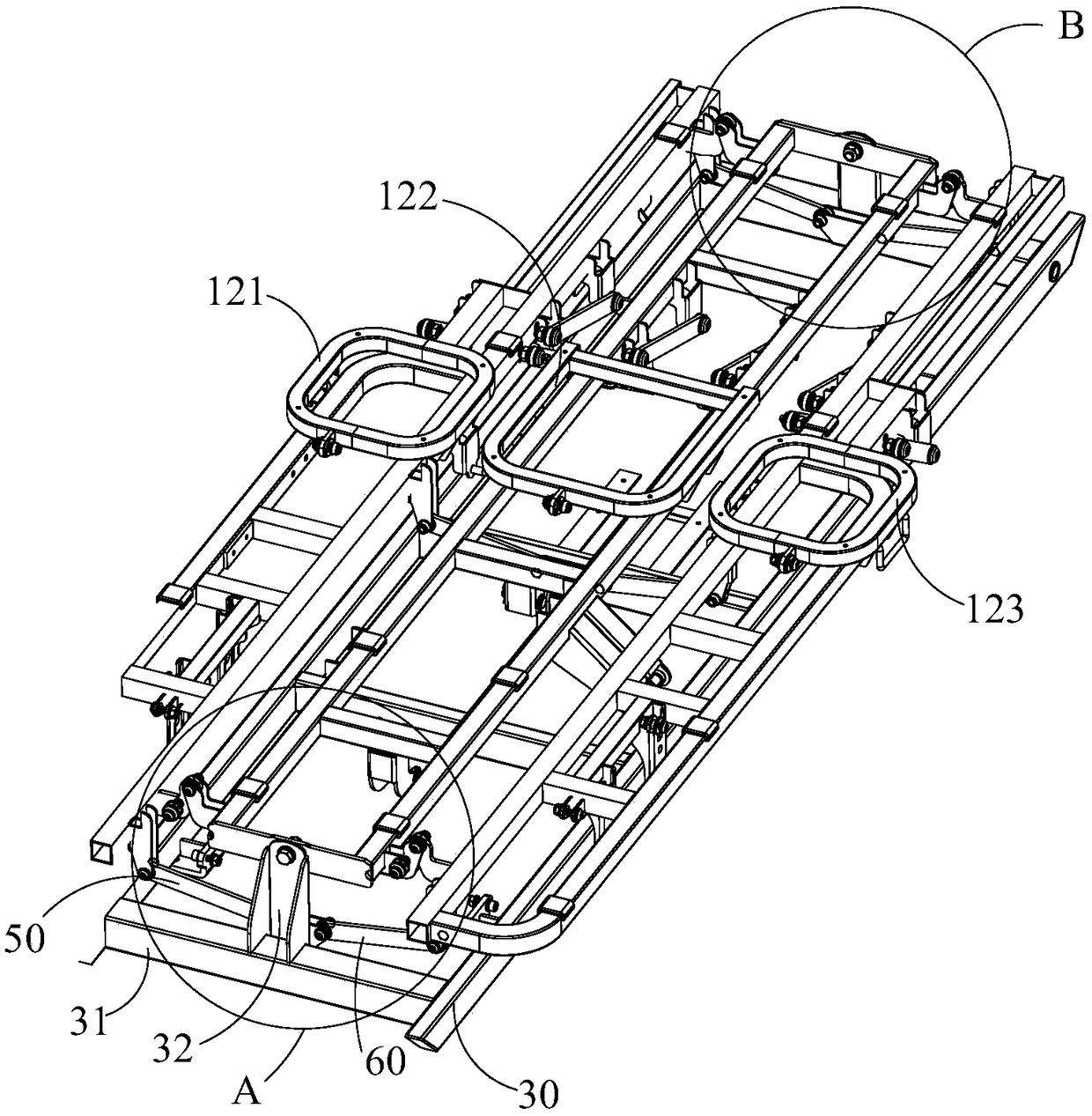 Turnover bed