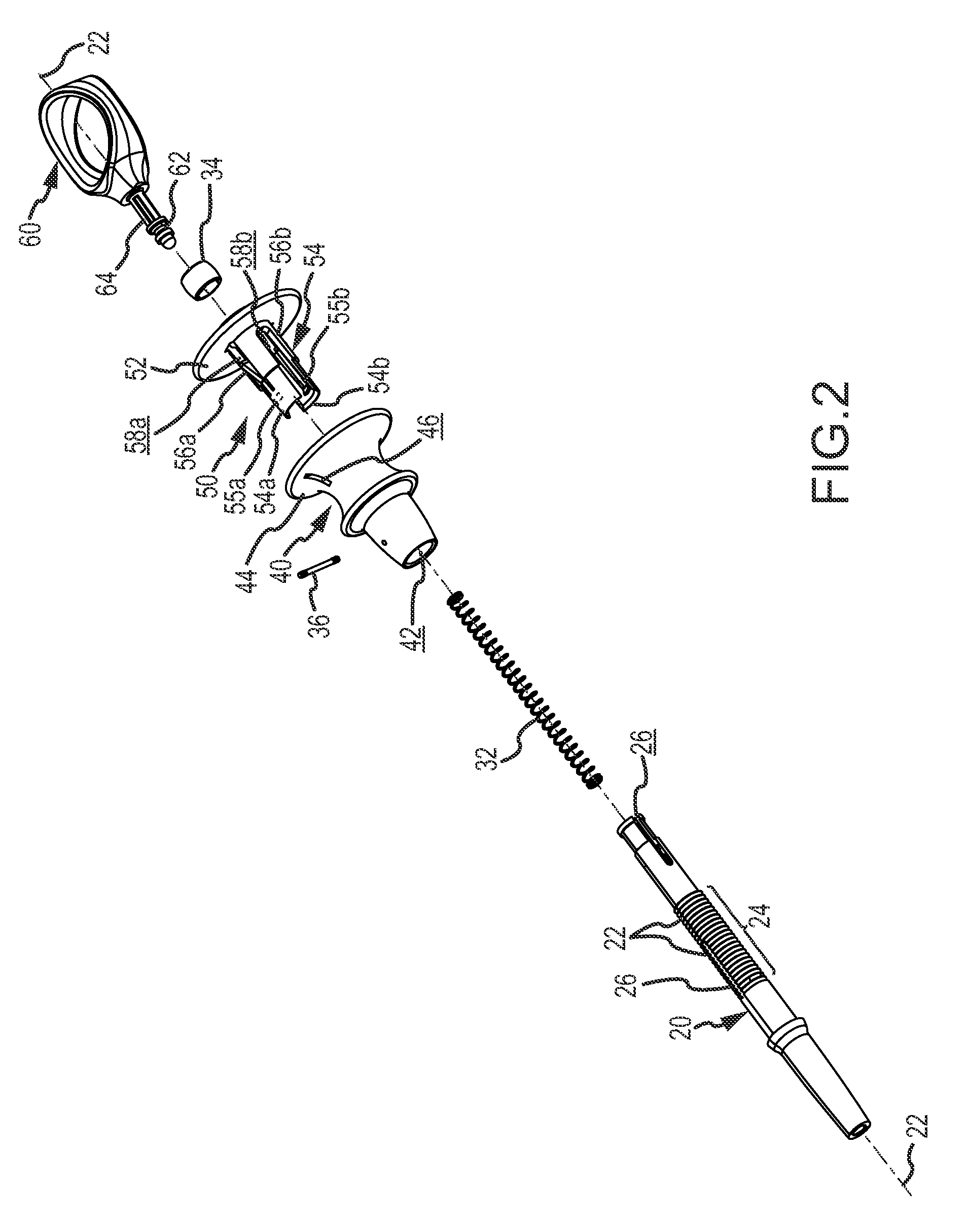 Endoscopic tissue grasping apparatus and method