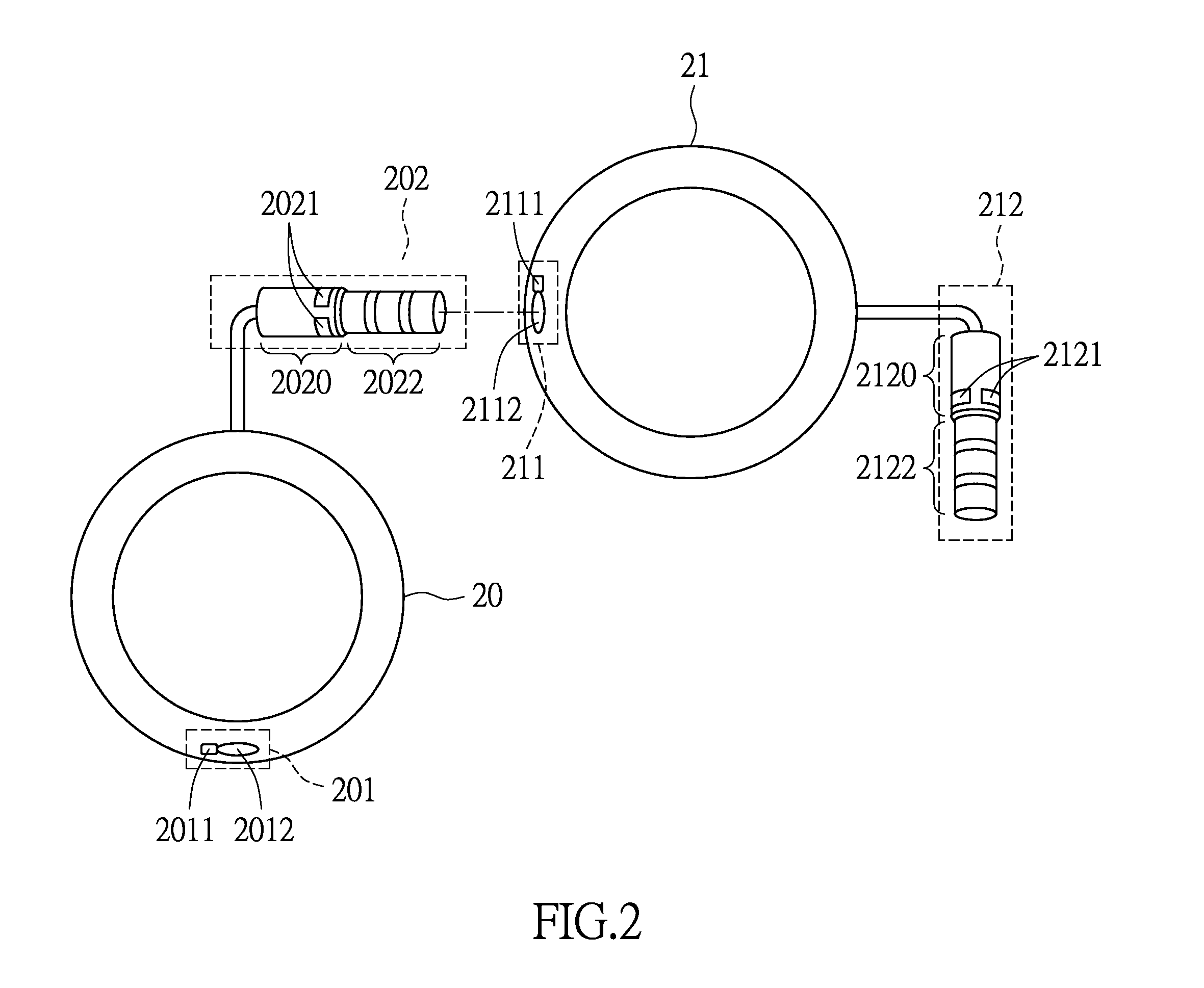 Expandable electronic device and transmission system thereof