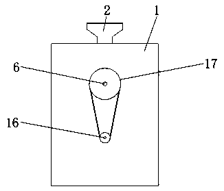 Automatic impurity removal and preservation device applied to bagasse recycling