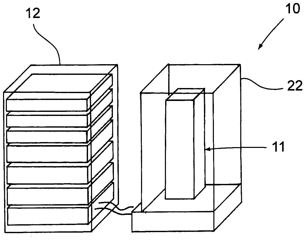 Absolute gravimetric measurement device by atomic interferometry for geophysical applications particularly for monitoring hydrocarbon reservoirs