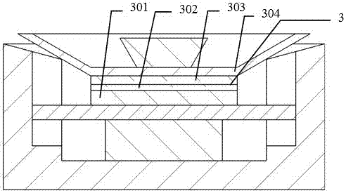 Epitaxial layer stripping device and stripping method