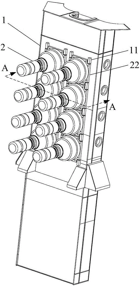 Electric gear and rack lifting mechanism of ocean platform