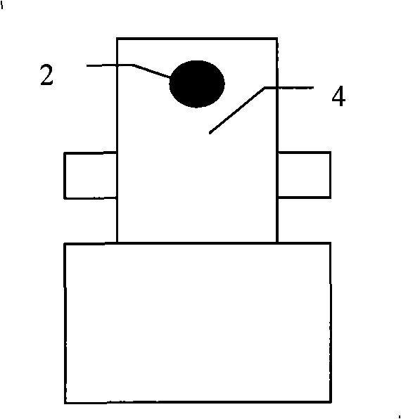 Manual rotation type column shaped deposit sampling instrument