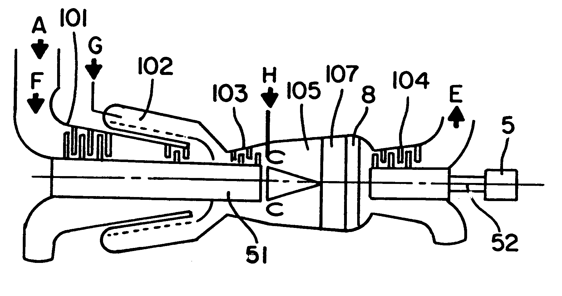 Combined gas turbine power system using catalytic partial fuel oxidation
