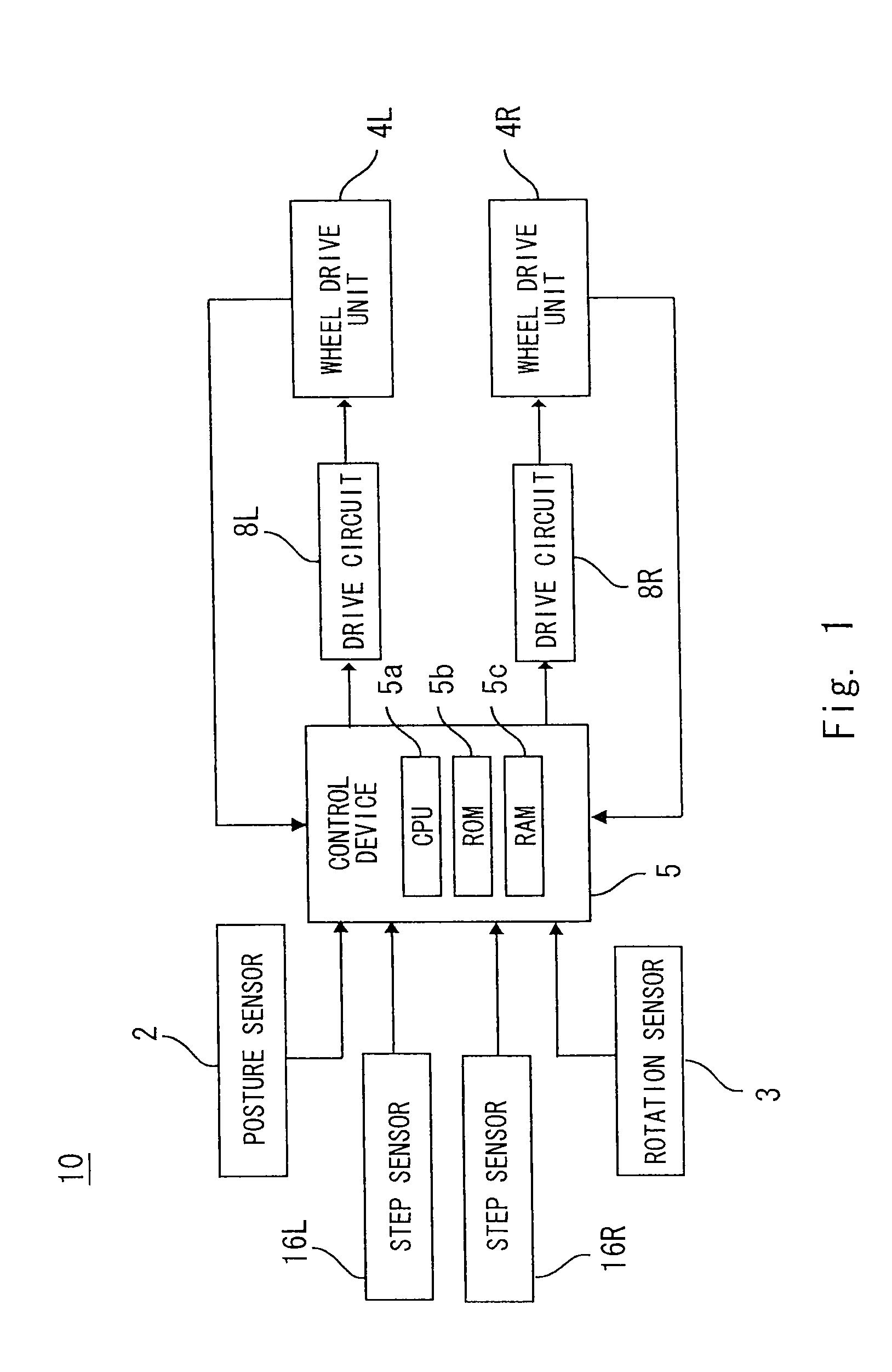 Traveling apparatus and control method therefor