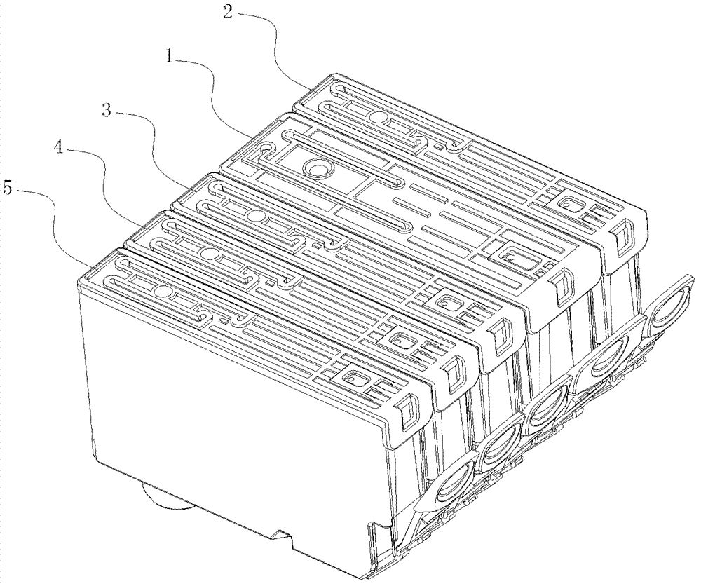 Inkjet cartridge group and method for detecting installed inkjet cartridge group