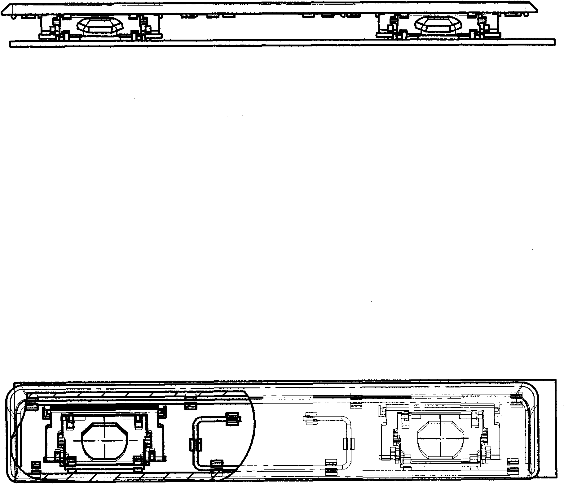 Space key switch for computer keyboard