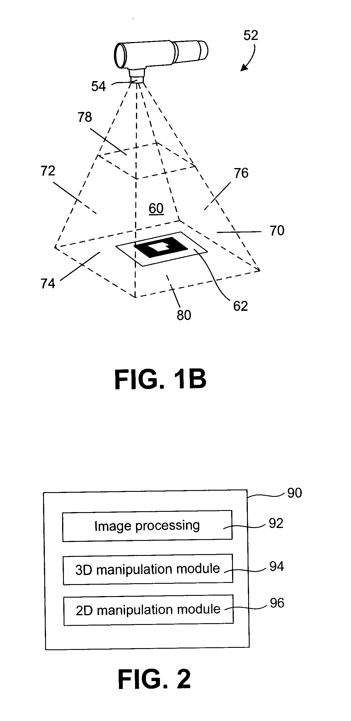 Interactive input system having a 3D input space