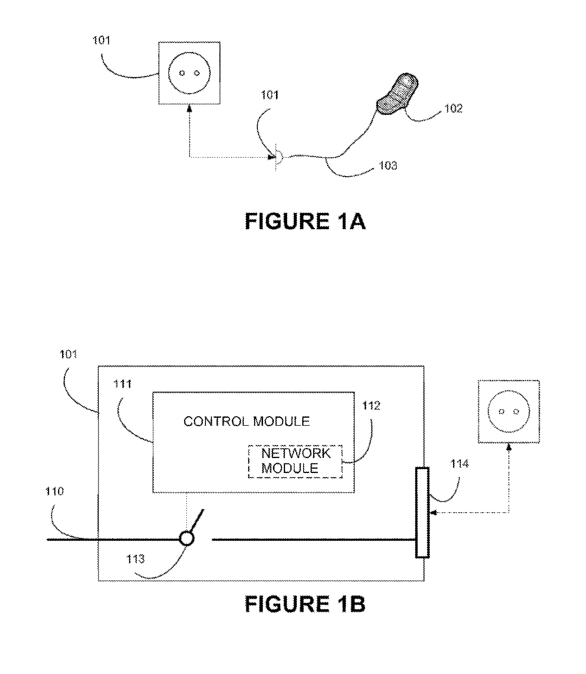 Device for powering an electrical appliance