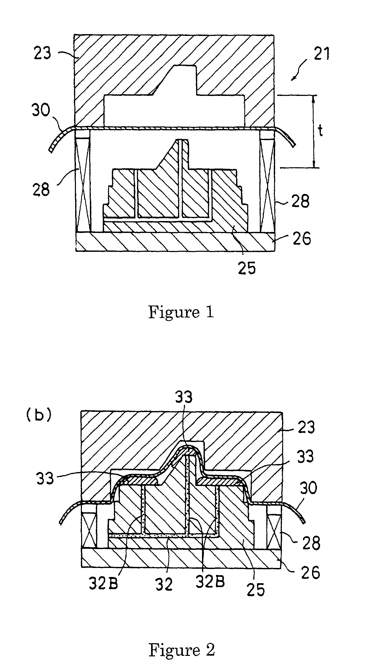 Process for producing a skin material-laminated foamed thermoplastic resin molding and foamed thermoplastic resin moldings