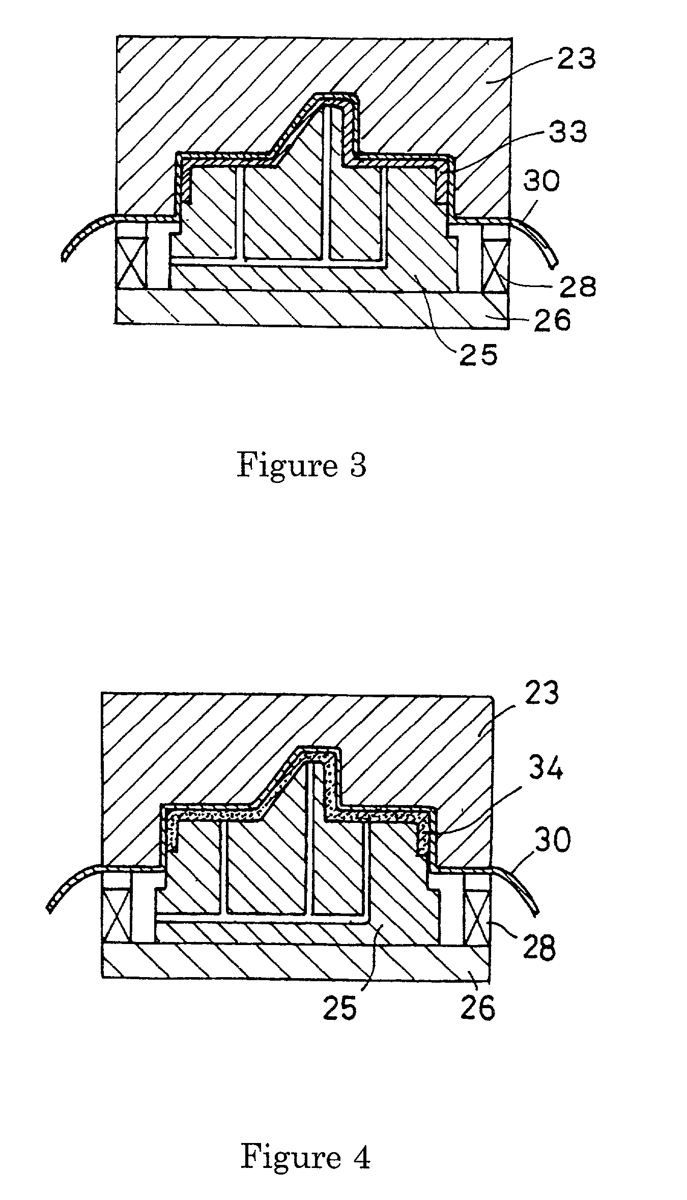 Process for producing a skin material-laminated foamed thermoplastic resin molding and foamed thermoplastic resin moldings
