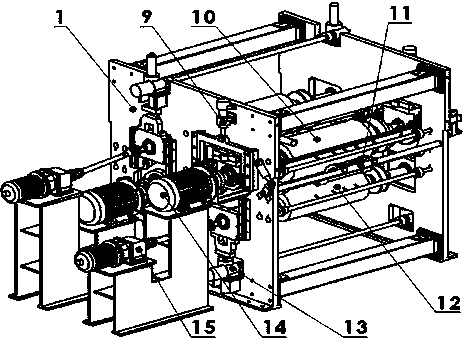 Copper strip grinding and brushing process and brushing device