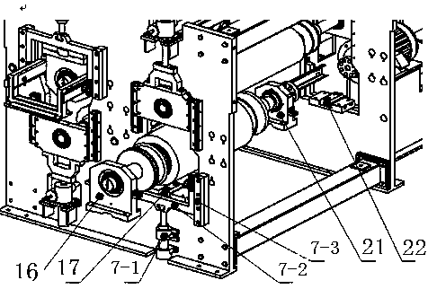 Copper strip grinding and brushing process and brushing device