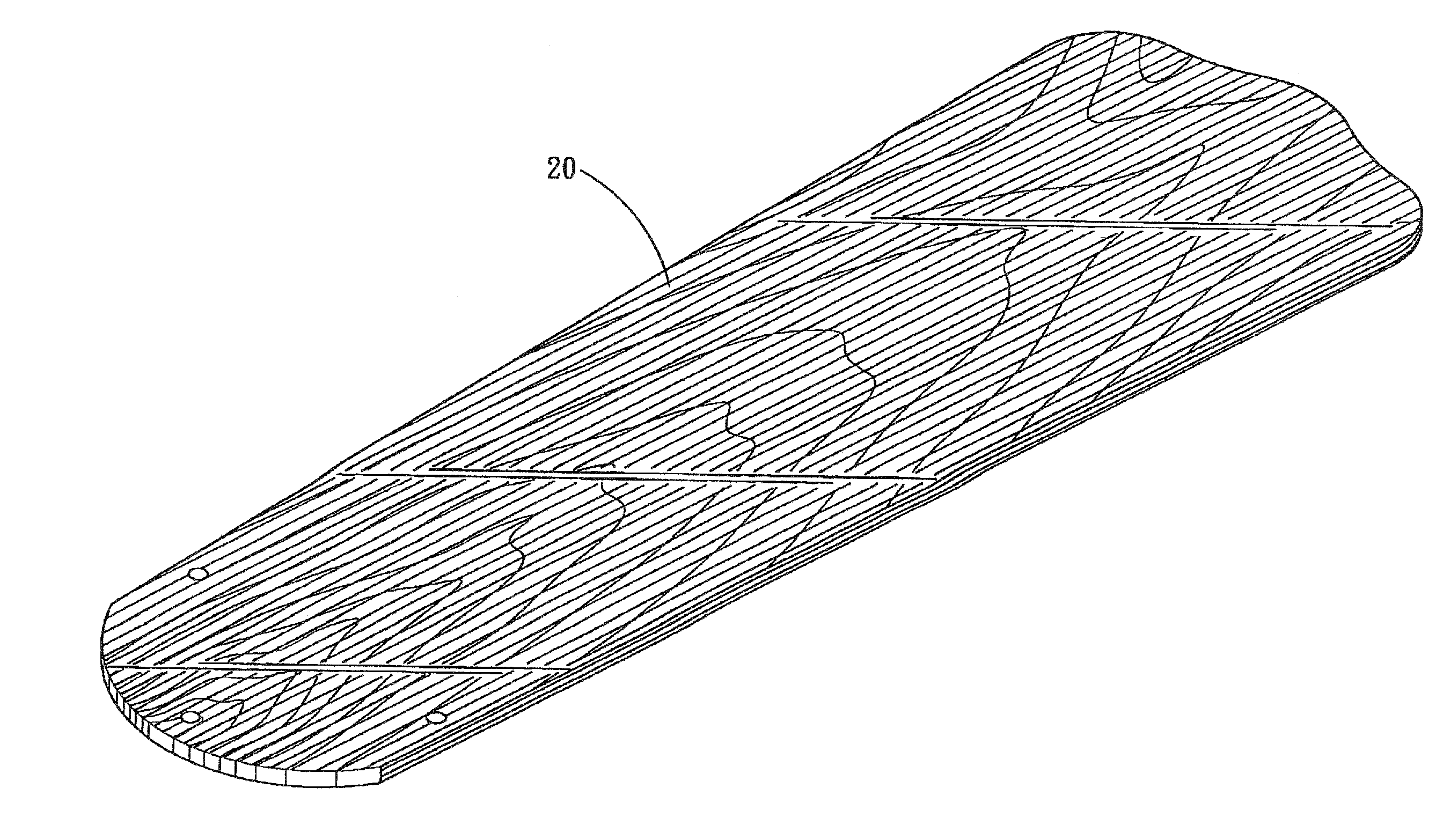 Method of manufacturing ceiling fan blades