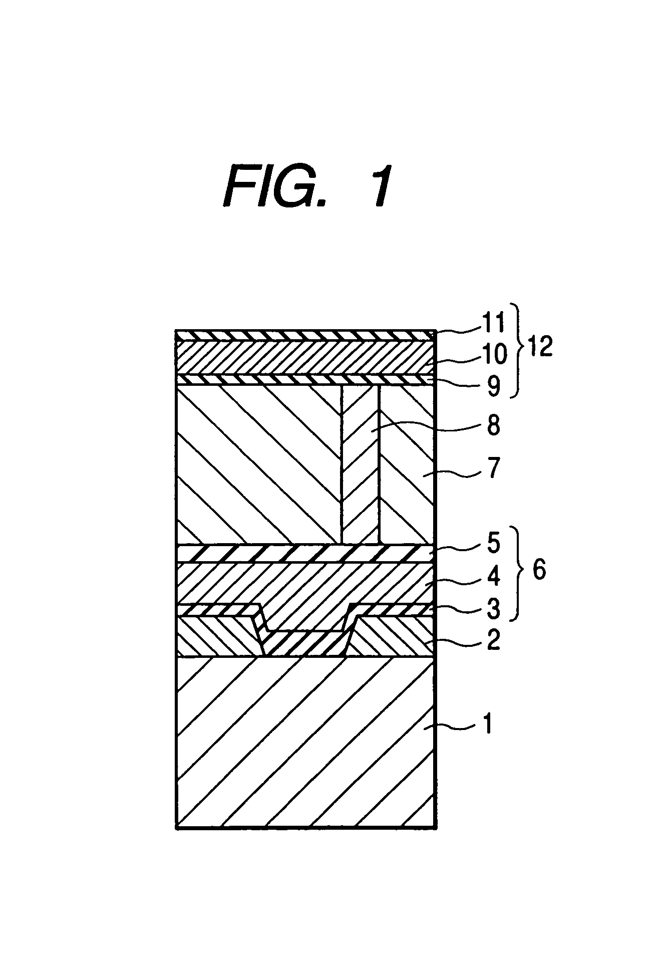 Semiconductor device with layered interconnect structure