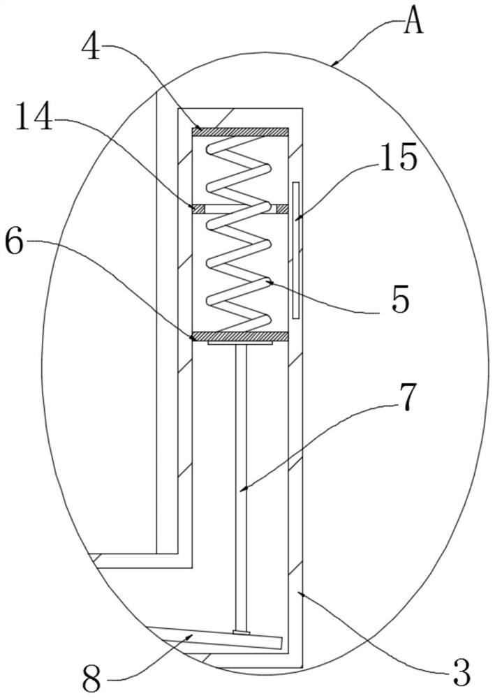 A kind of dredging system for sewage channel for high-rise buildings