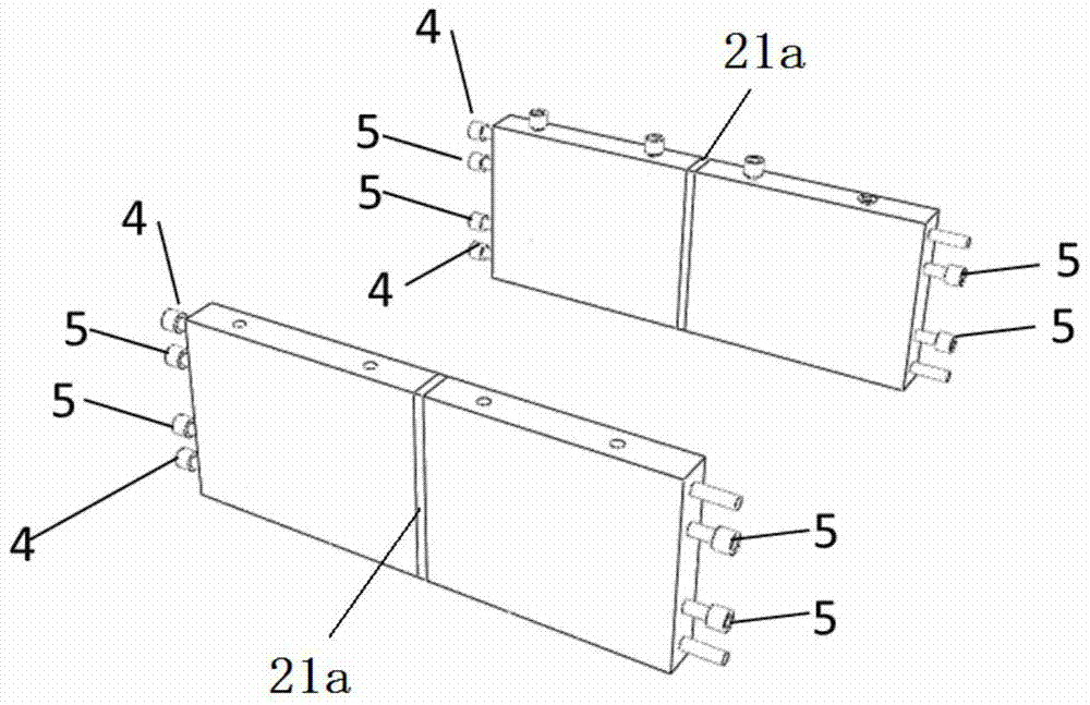 Sample preparation device, sample preparation shear device and sample preparation shear test method suitable for direct shear test of jointed rock mass