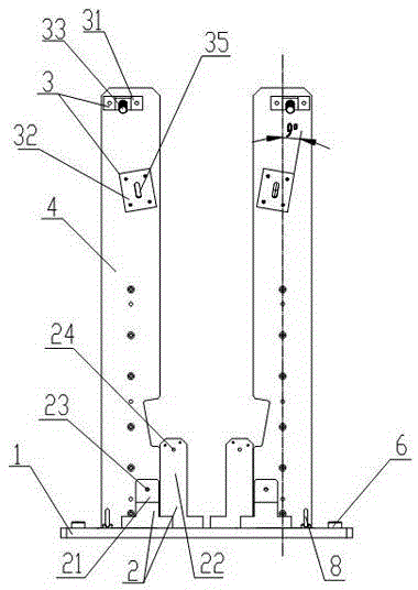Device for detecting safety belt assembly in front row of car