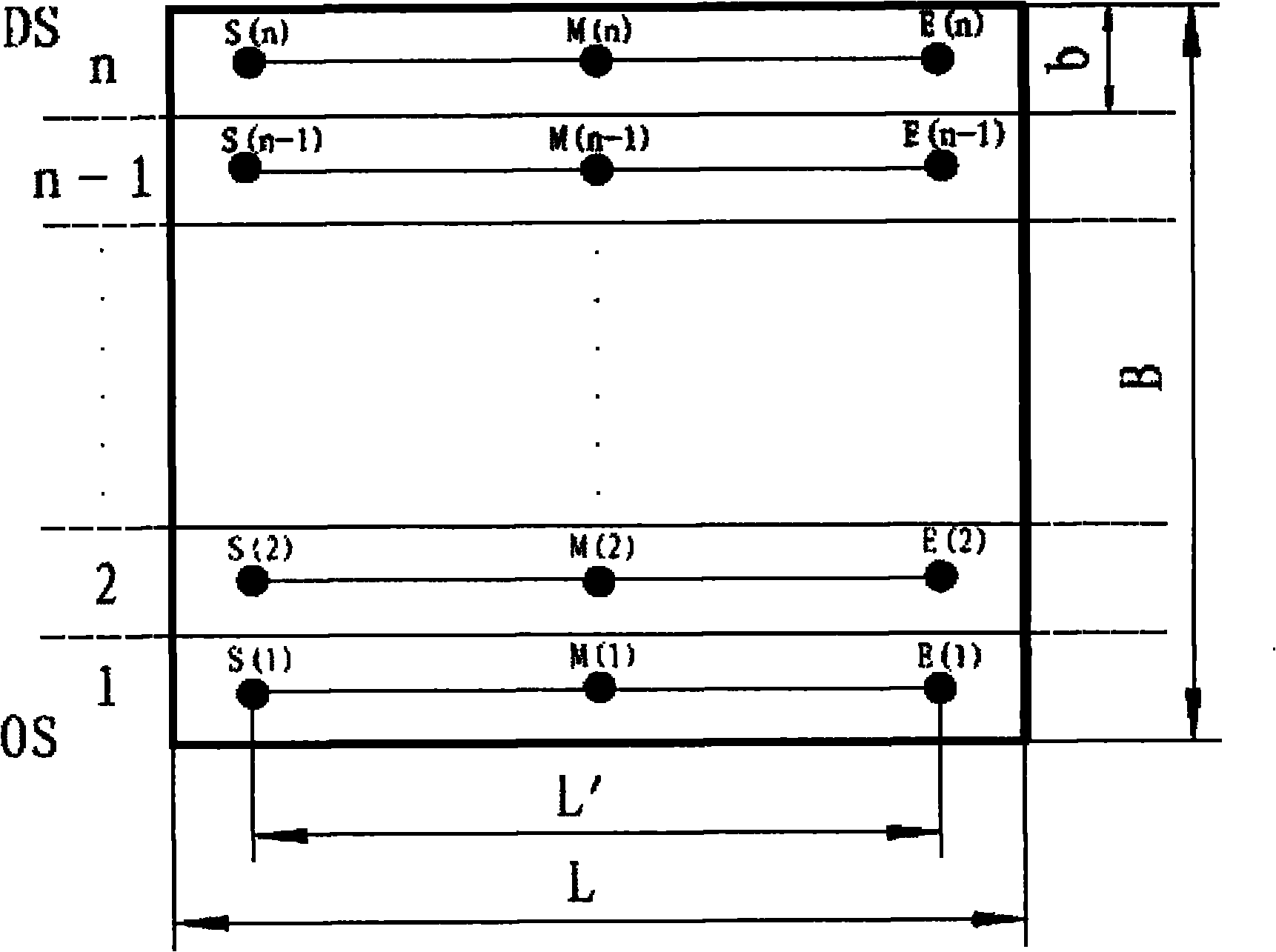Internal stress measuring method of opening plate