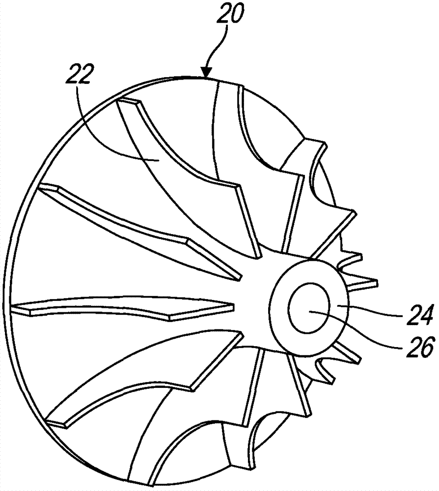 Bimetallic compressor wheel and a method of manufacture thereof