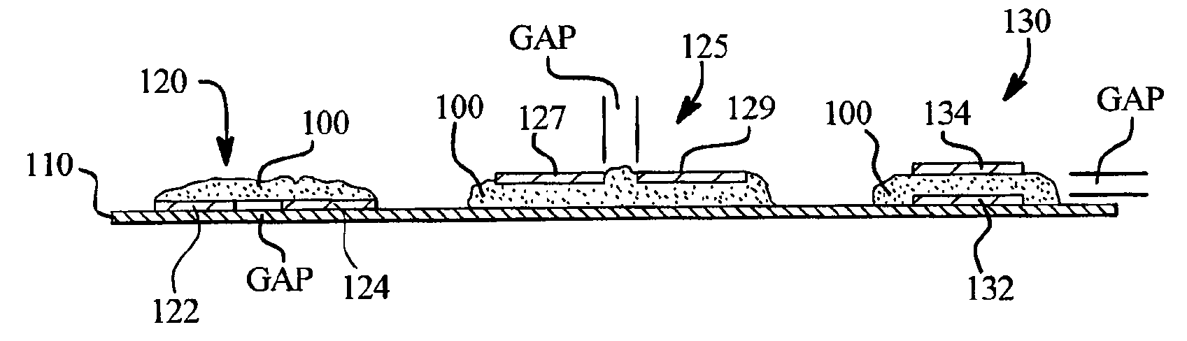 Voltage variable material for direct application and devices employing same