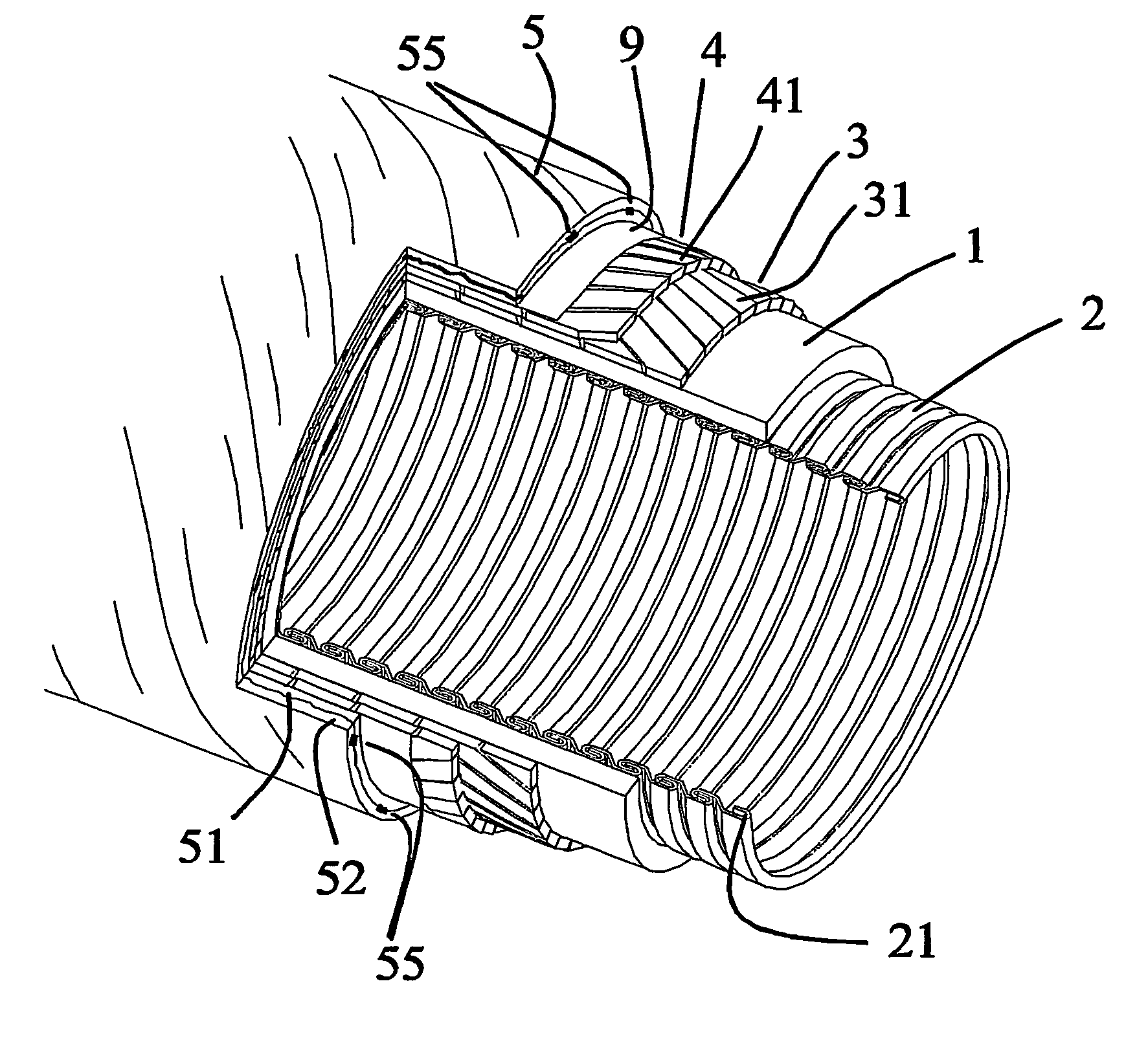 Flexible pipe with a permeable outer sheath and a method of its manufacturing